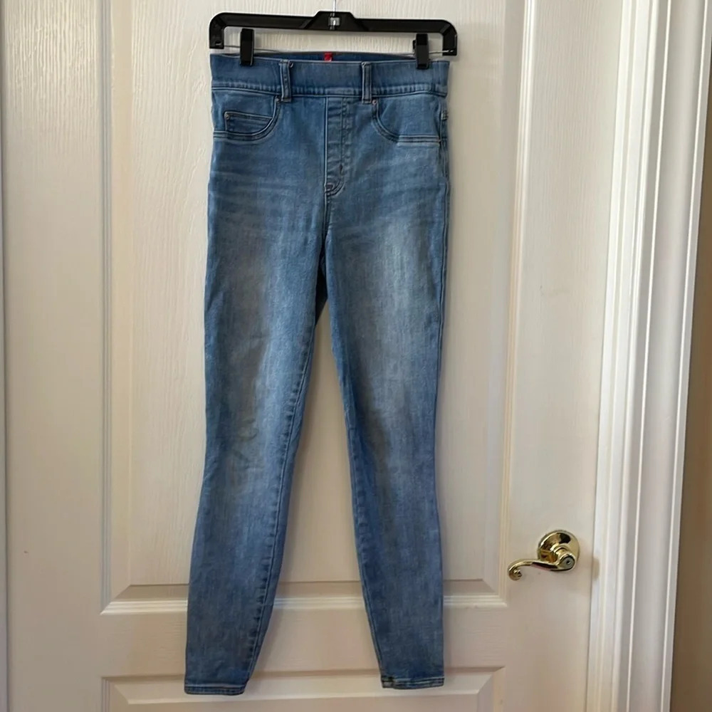 Spanx skinny pull on jeans size Small - Picture 1 of 7